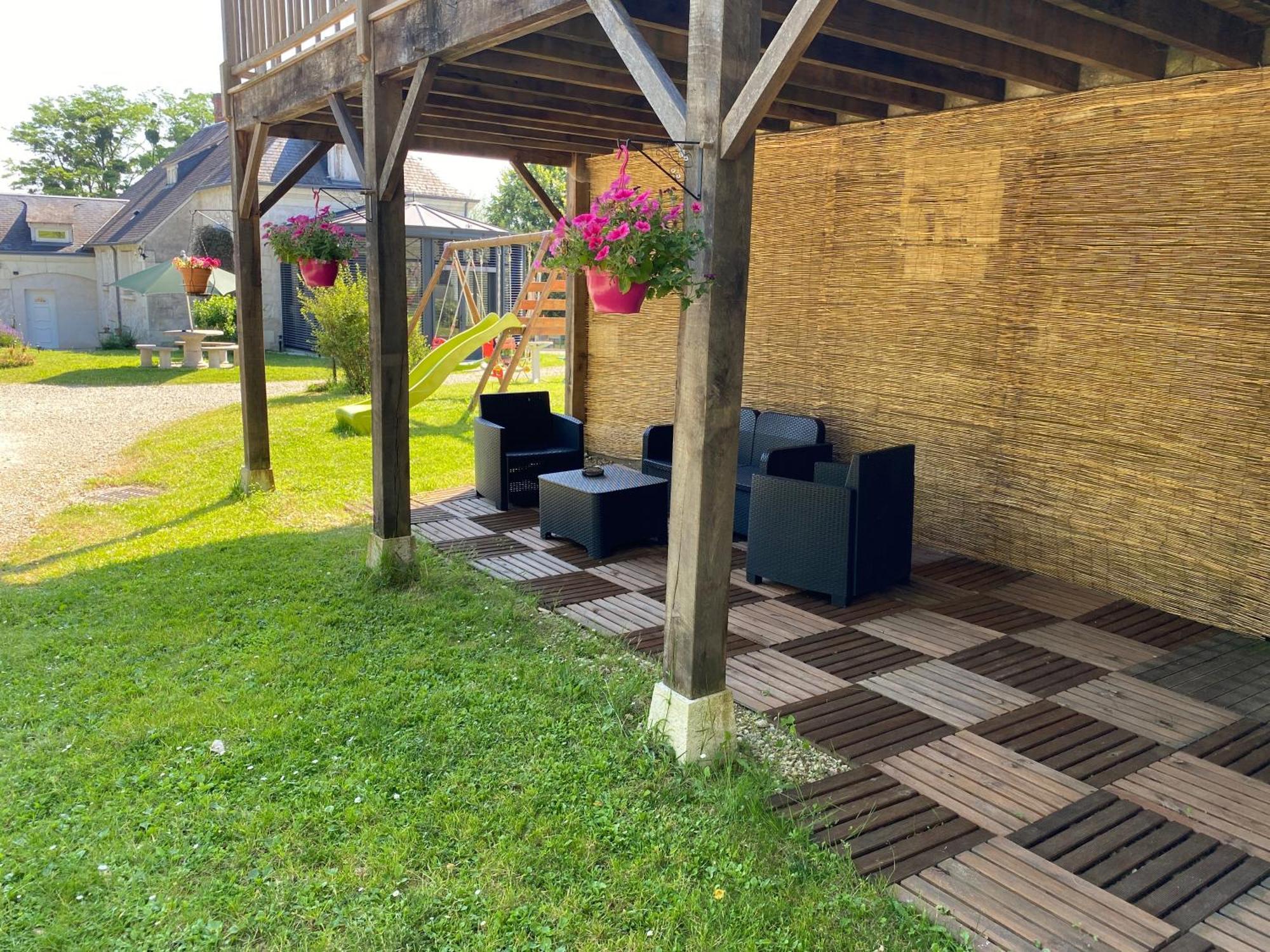 Les Mariniers Chambres D'Hotes -Guest House - Bain Nordique En Option Mareuil-sur-Cher Zewnętrze zdjęcie
